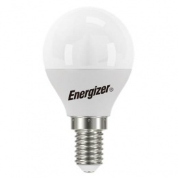 LED izzó, E14, golf gömb, 4,9W (40W), 470lm, 3000K, ENERGIZER