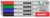 Tábla- és flipchart marker készlet, 1-3 mm kúpos, KORES "K-Marker W1", 4 különböző szín
